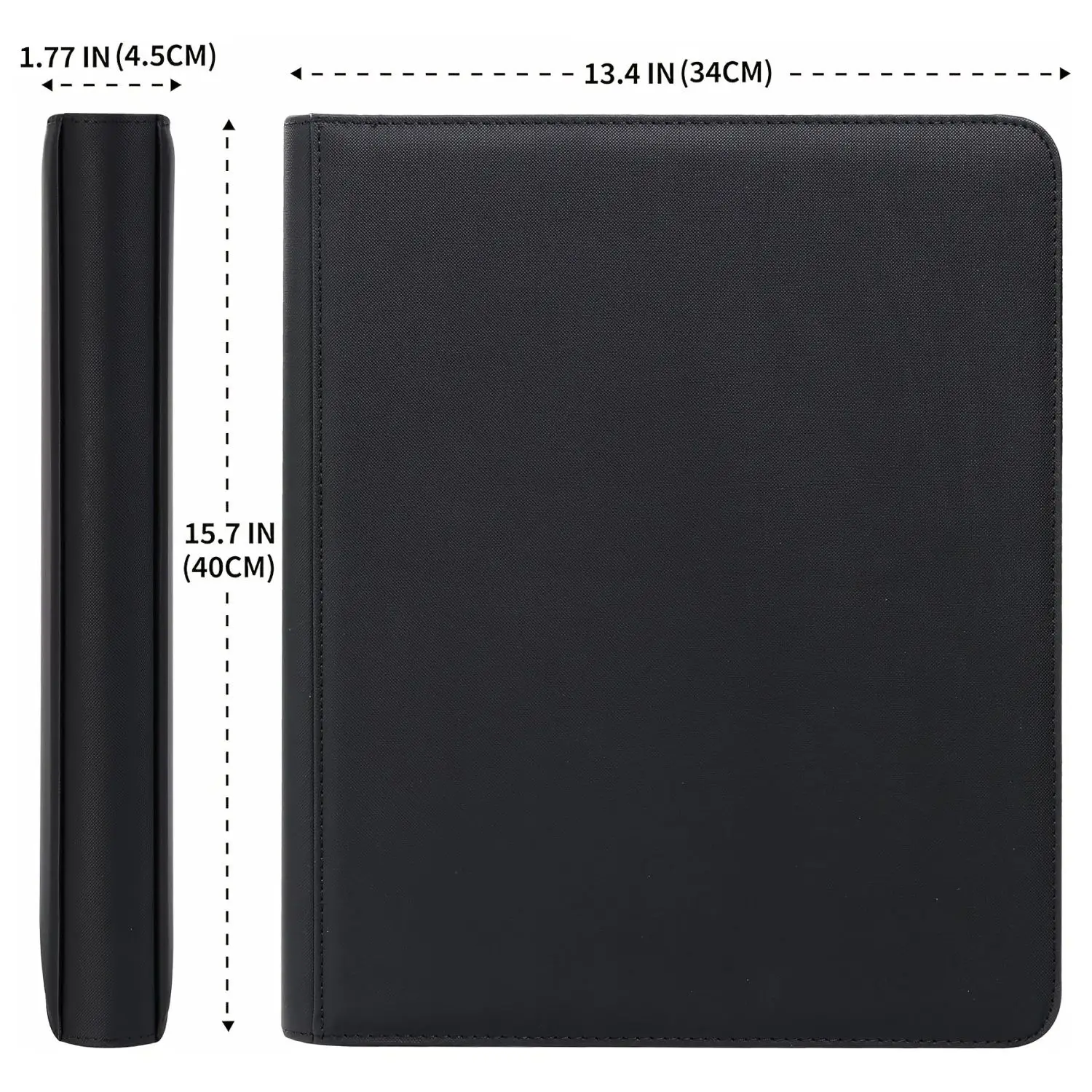 Premium 9-Pocket Card Storage Album 288 Pocket PU Leather Zipper Binder for TCG Game Cards Anime Cards Yu-Gi-Oh! & Sports Cards