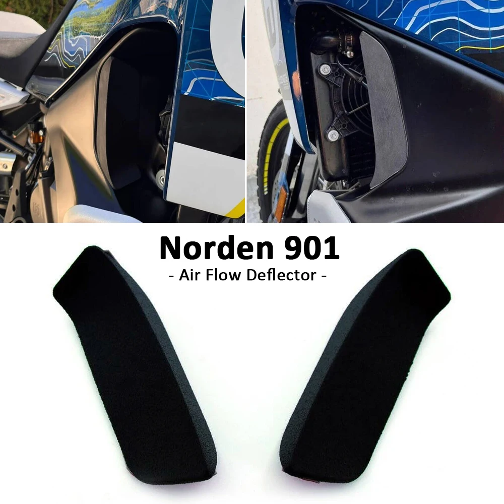 For Husqvarna Norden901 Motorcycle Radiator Deflector Air Deflector Heat Dissipation Deflector Norden 901 Accessories Windshield