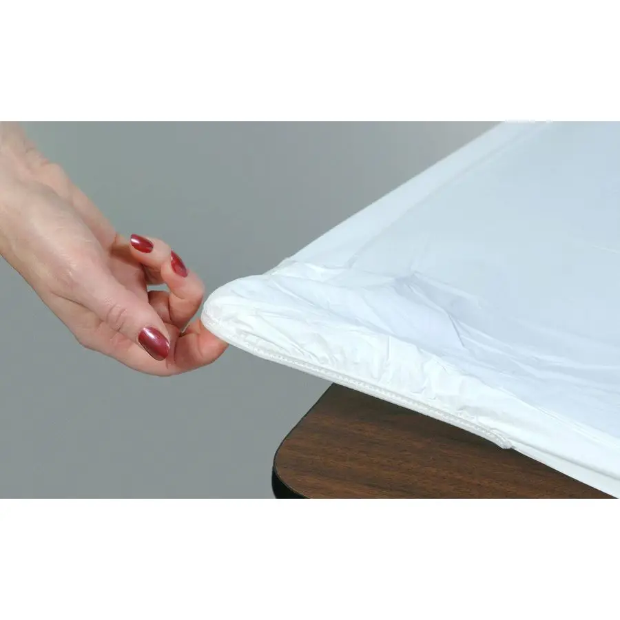 

8 Rectangular Plastic Table Covers 30 x 96 8 Feet, Bundle of 10 Indoor or Outdoor Fitted Table Covers for Banquet Tables 10 Pack