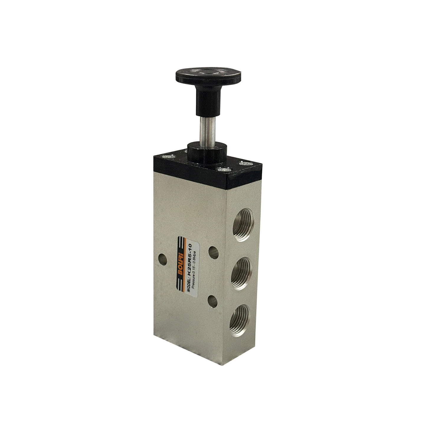 YGTITAN Pneumatic Hand Pull Valve K25R5 Series, 5/2 Way Air Control Switch, 1/4