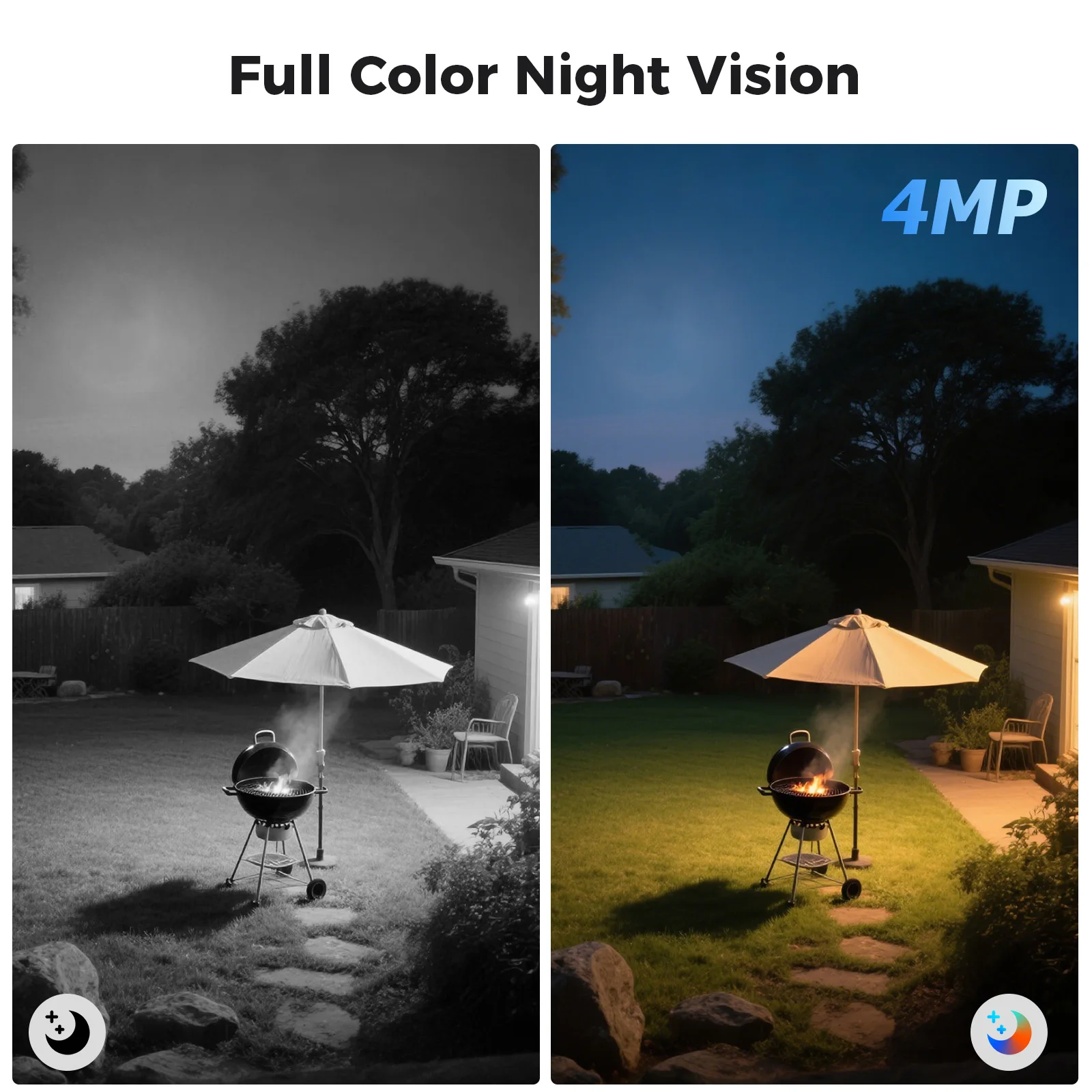 Hiseeu 10CH NVR 4MP WiFi Solar IP Camera Security System Kit Night Vision Human Detection P2P Two-Way Audio CCTV Camera Set