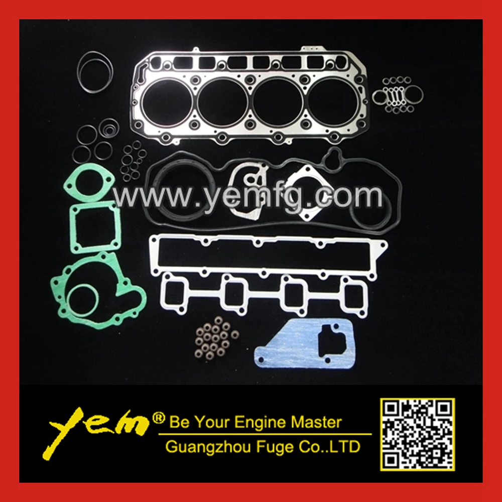 

For Yanmar engine 4TNV98 full gasket set include head gasket steel