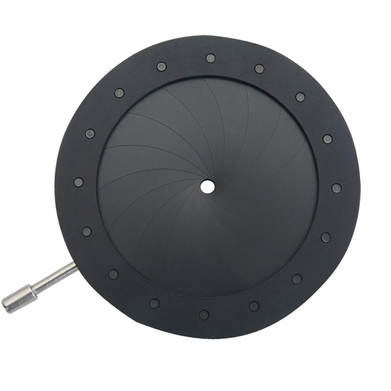 2.5-36mm Amplifying Diameter Metal Zoom Optical Iris Diaphragm Aperture Condenser for Camera Lens Microscope-DT30
