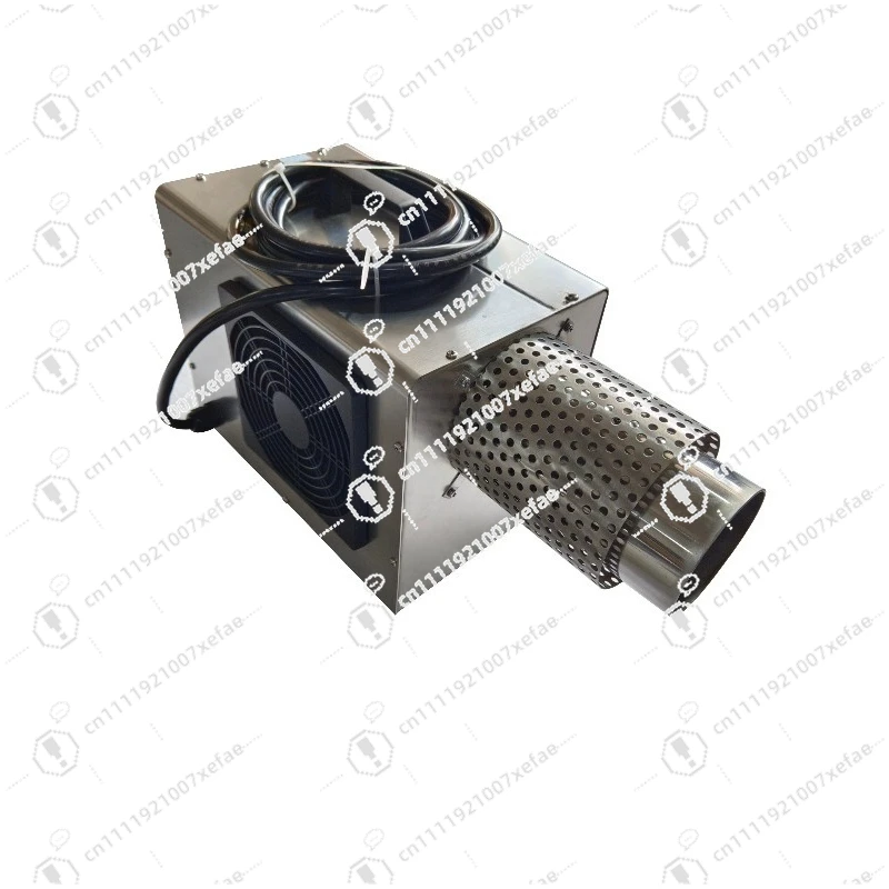 

3KW 220V/380V Stainless Steel Industrial Electric Heating Fan Air Heater Blower 120W Motor 318m/h