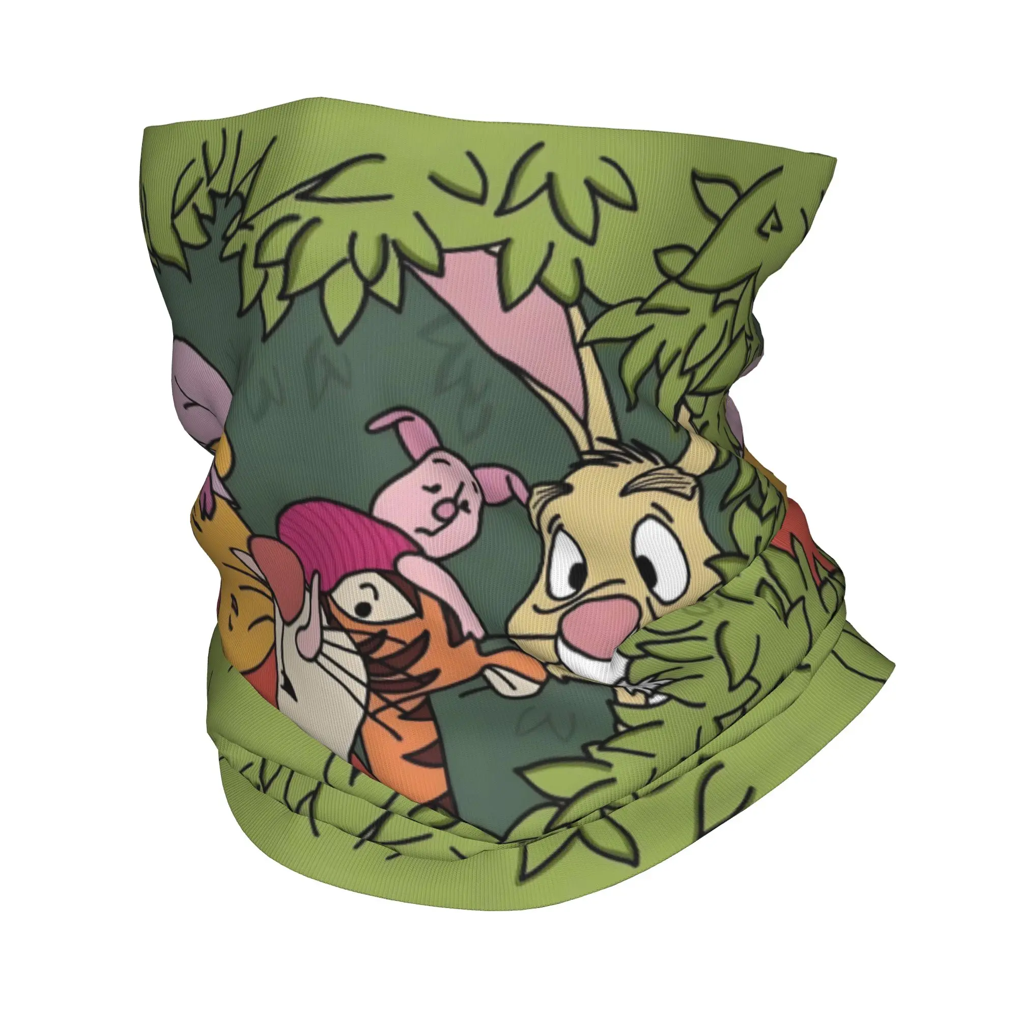 

Custom Cute W-Winnie The P-Pooh Bandana Neck Warmer Men Women Winter Ski Tube Scarf Gaiter Face Cover
