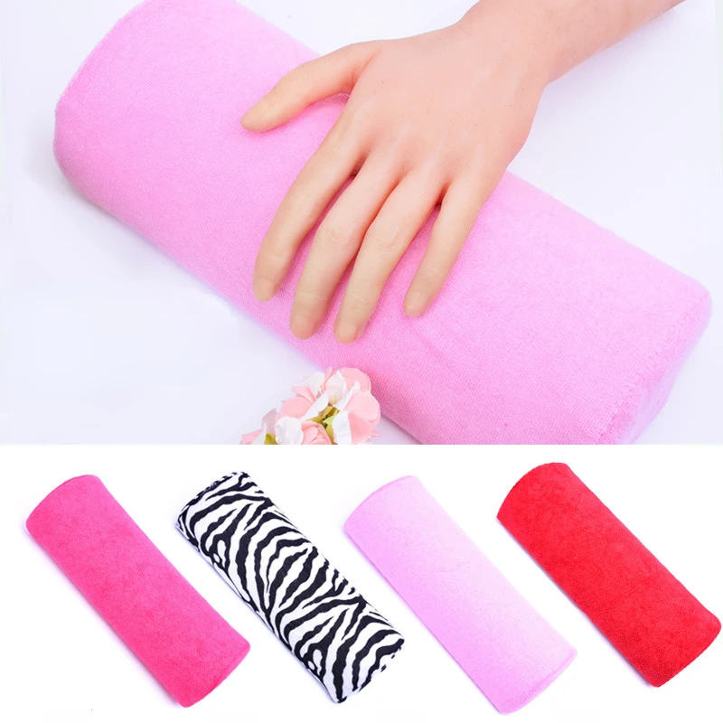 

Soft Hand Palm Rest Manicure Table Washable Hand Cushion Pillow Holder Arm Rests Nail Art Stand for Manicure Pillow