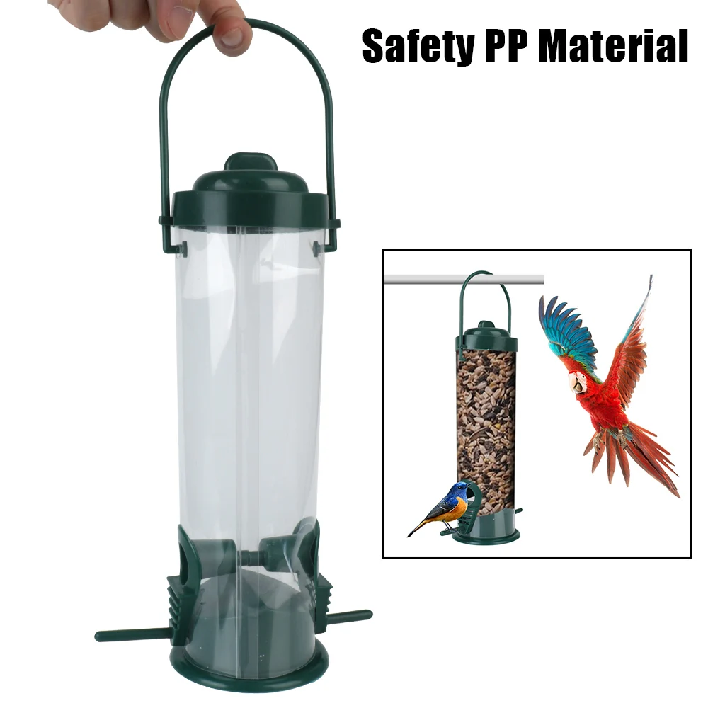 Garden Paddock Bird Feeder Bird Feeding Tool Wild Bird Seed Feeder Hanging