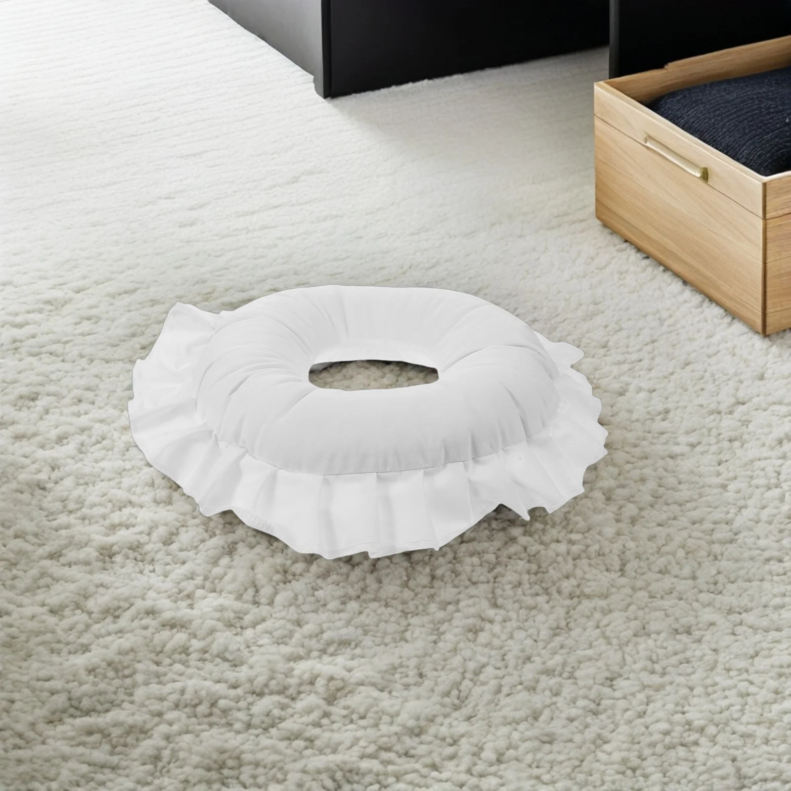 

Спа-подушка для лица - Подушка для лица из дышащей ткани для массажного стола, эргономичная поддержка шеи и лица, глубокое расслабление