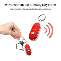 Voice Controlled Whistle Key Finder Convenient to Use with LED Light Design Suitable for Aging Parents and Forgetful Friends