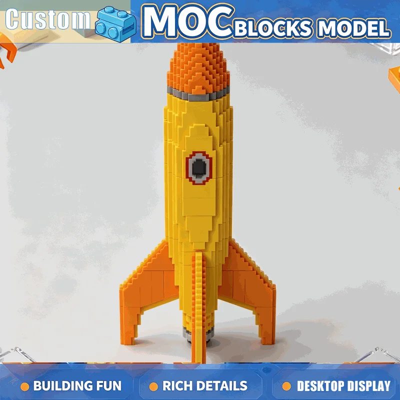 3560 PCS Space Rocket Building Blocks War Series Galaxy Launch Technology Vehicle Modify Model DIY Creative Assembly Toy Gifts