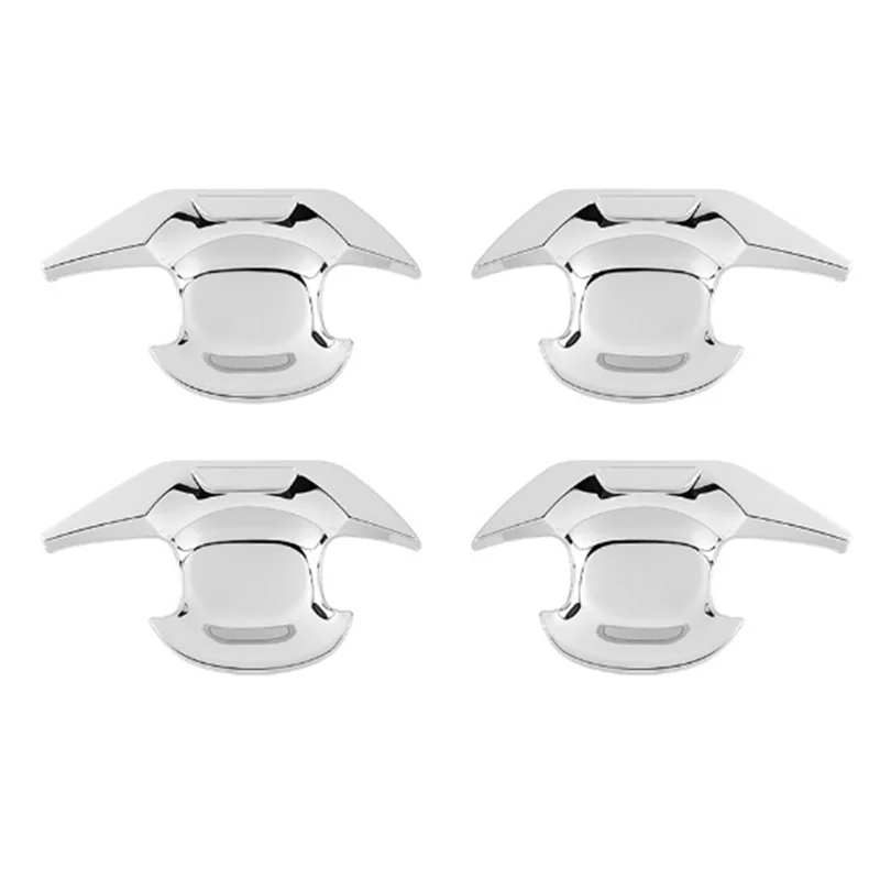 Car Silver Car Exterior Styling Door Handle Bowl Guard Trim Cover for Toyota Alphard 40 Series 2023+