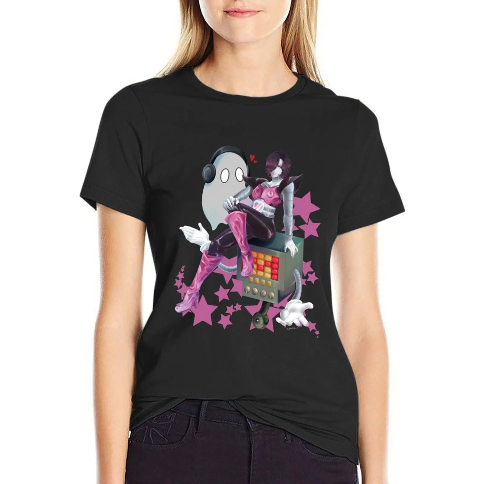 Undertale - Mettaton EX (Alternate) T-Shirt Blouse Aesthetic clothing Female clothing Women t shirt