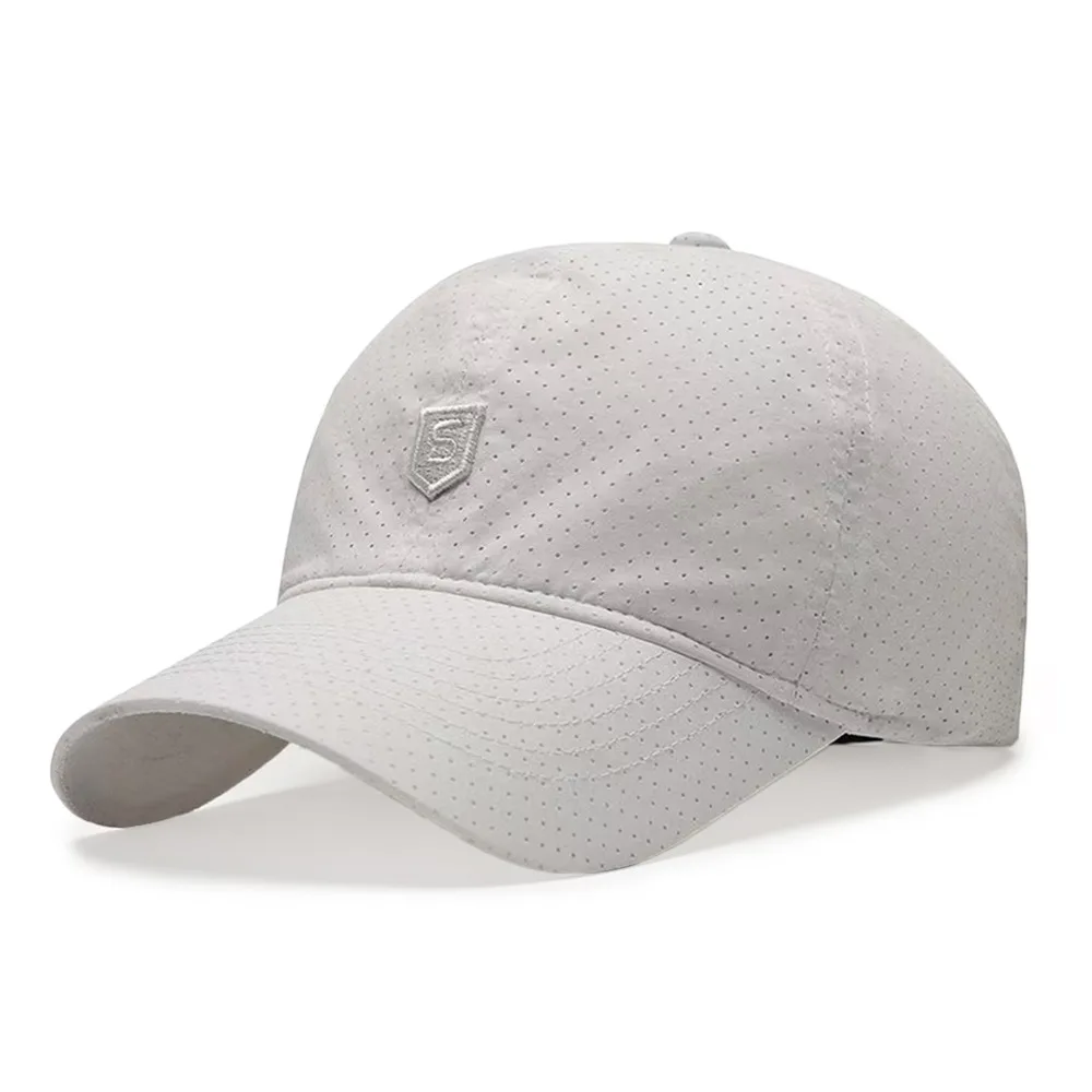 

Casual Quick Dry Summer Baseball Cap Breathable UV Protection Sun Hats Adjustable Trucker Cap Golf Fishing