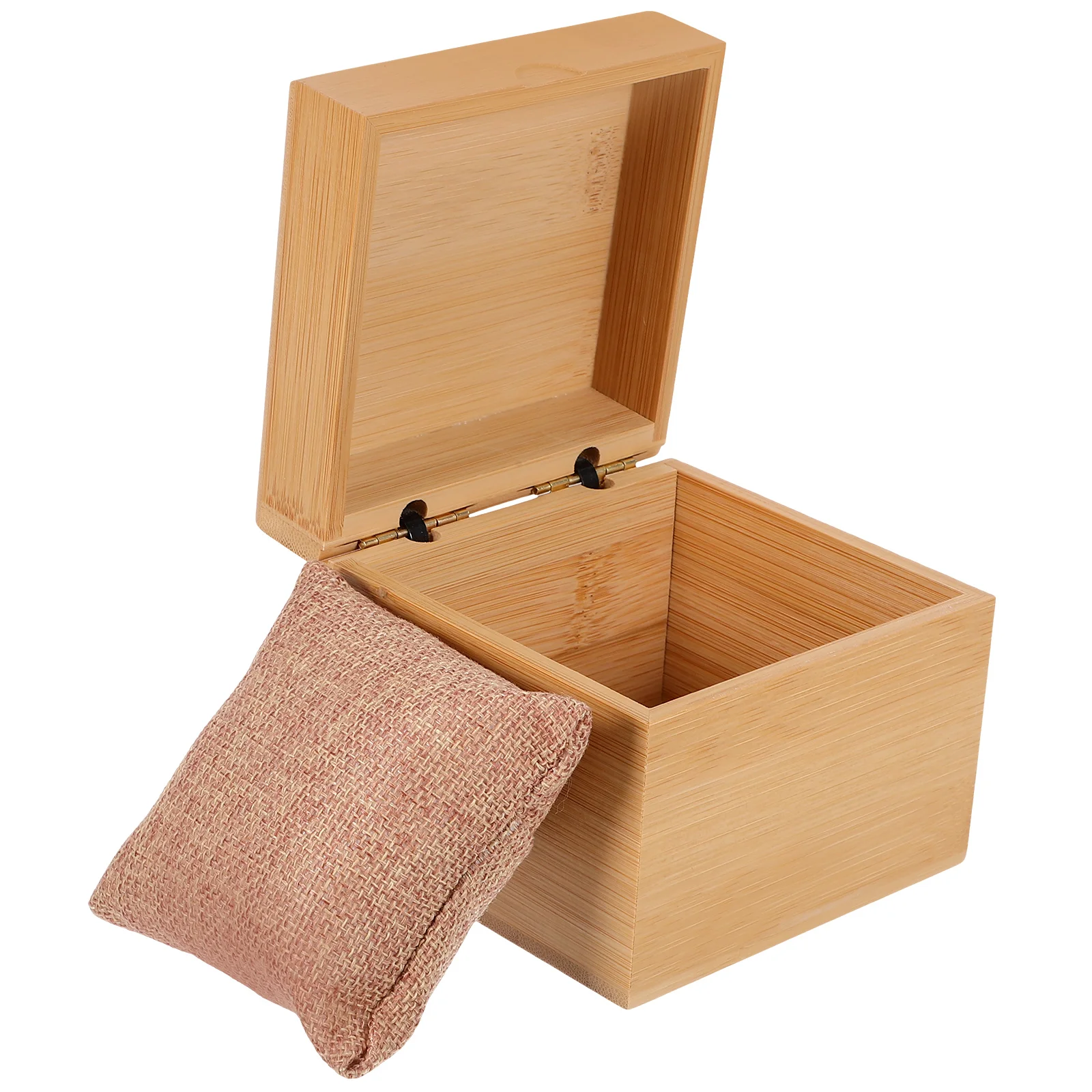

Bamboo Watch Single Packaging Watch Box Case Portable Travel Holder Storage ganizer Packaging Box Small Display Case