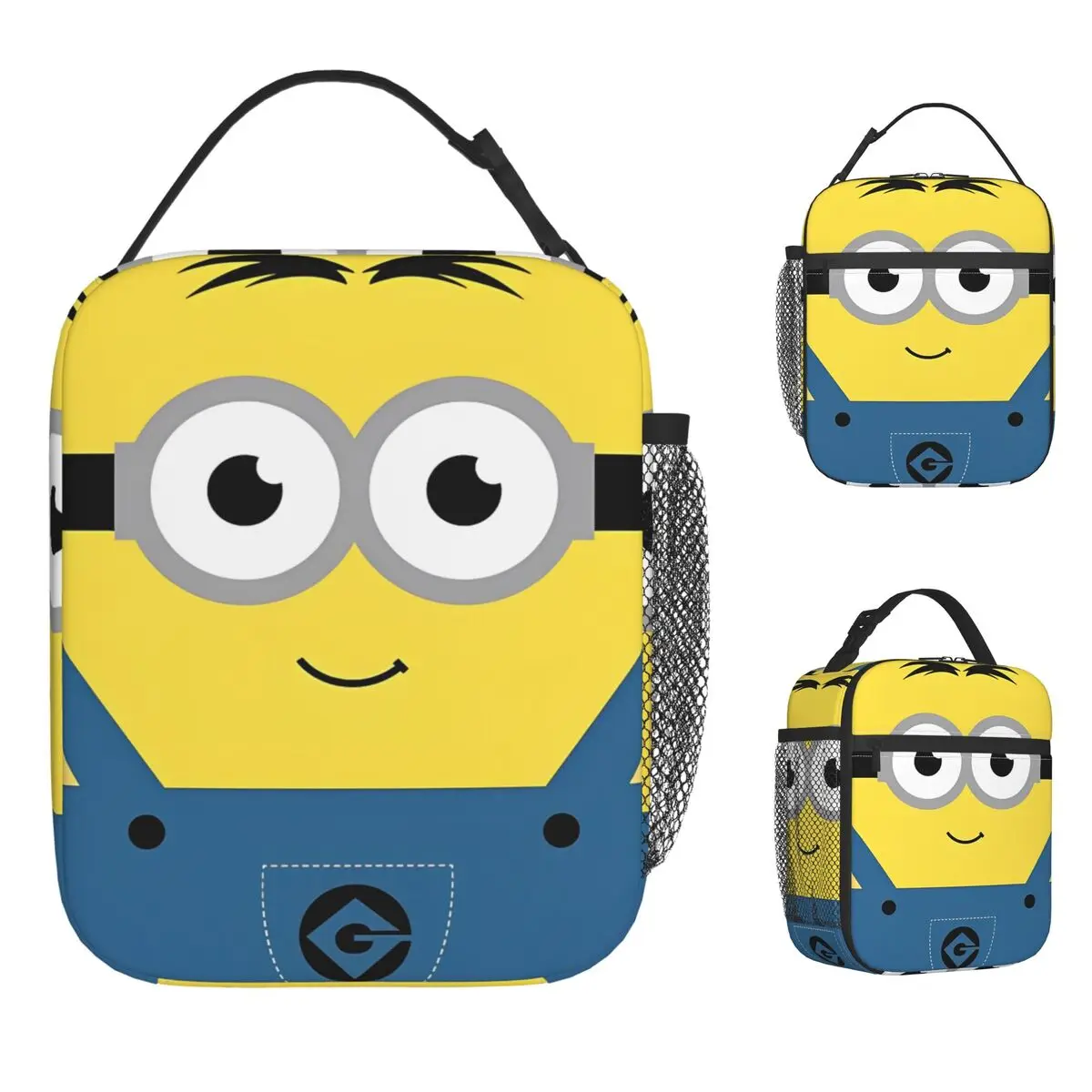 

M-Minions Dave Изолированные сумки для обеда Термосумка Контейнер для обеда Гадкий я, мультяшная герметичная сумка-тоут, ланч-бокс, сумки для еды