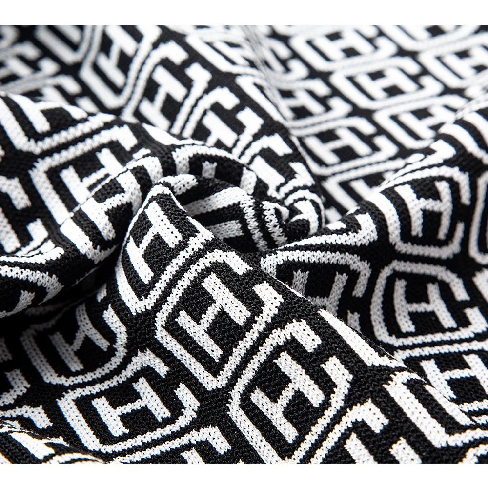 CHCH FAMILY 2023 Summer New Women's Sleeveless Dresses A-Line Letter Zipper Front Straight Ladies Polo Dress