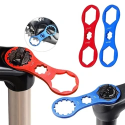 MTB Bike Fork Shoulder Wrench Bicycle Front Fork Repair Tools For Suntour XCR XCT XCM RST 8/12T 27/28mm Front Fork Removal Tool