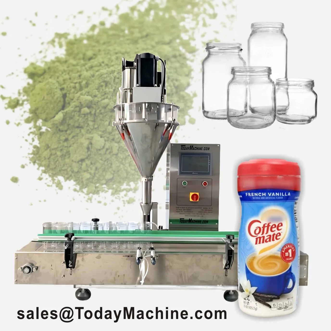 Powder Filling Machine for Milk Powder Flour Pepper Coffee Starch Spice Herbal Powder