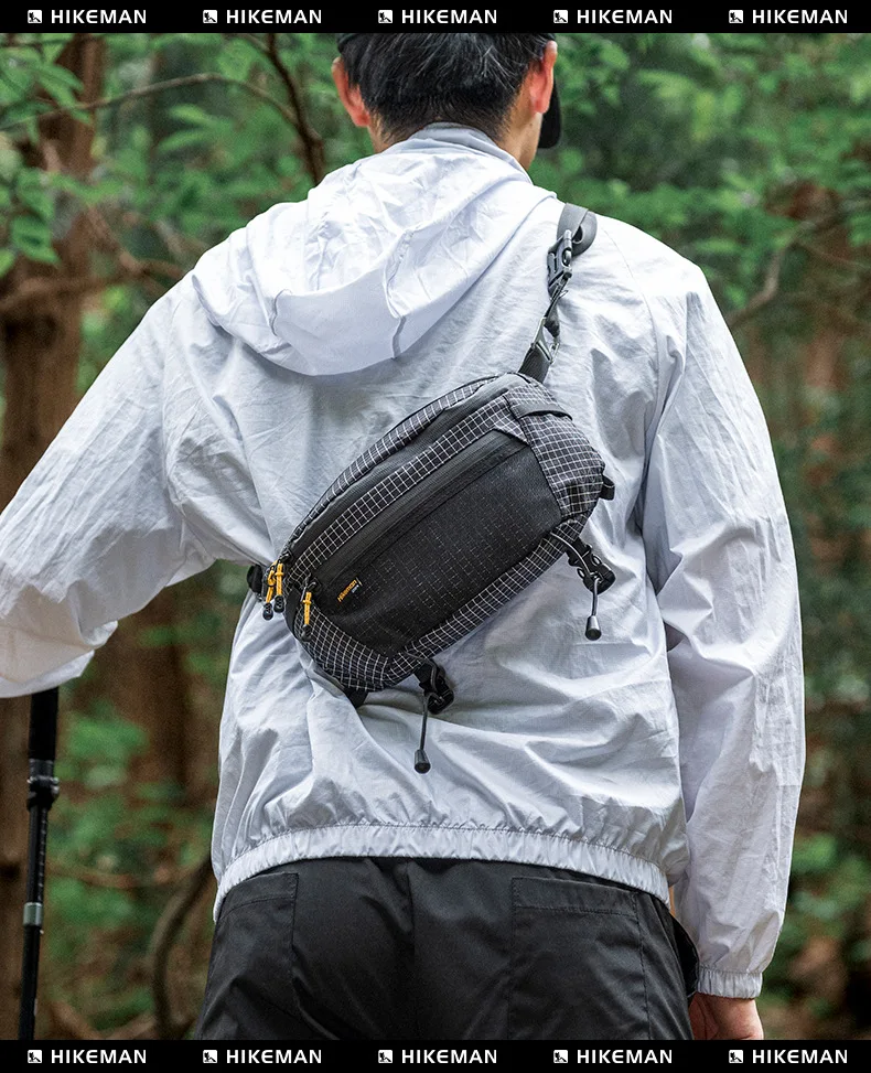 HIKEMAN уличная тактическая нагрудная сумка высокой емкости водонепроницаемая походная спортивная поясная сумка XXX Extension Bag Casual Sle Leisure Scene