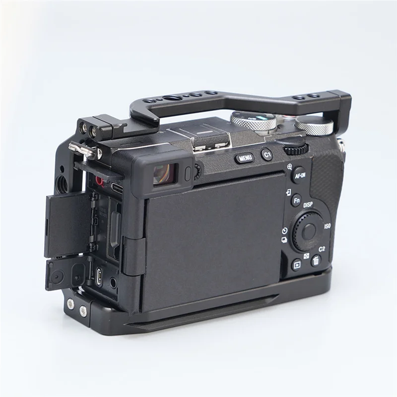 Jlwin กล้องสําหรับ Sony A7CII A7CR A7C2 กล้องขยายกรอบการถ่ายภาพแนวตั้ง SINGLE CAGE-X64A