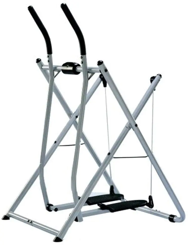 Air Walker Glider Exercise Machine, Foldable Low-Impact Stepper for Home Full-Body Cardio & Balance Training