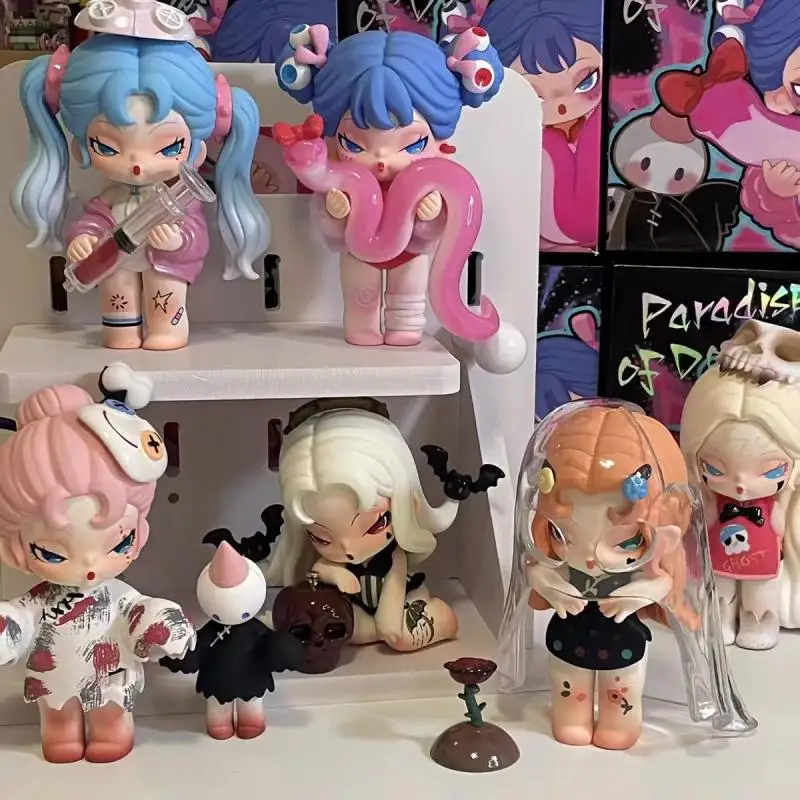 

Аутентичная серия DODODONAMI Apocalypse Park, слепая коробка, темный стиль, кукла, модный подарок для игр, креативный орнамент, коллекция игрушек