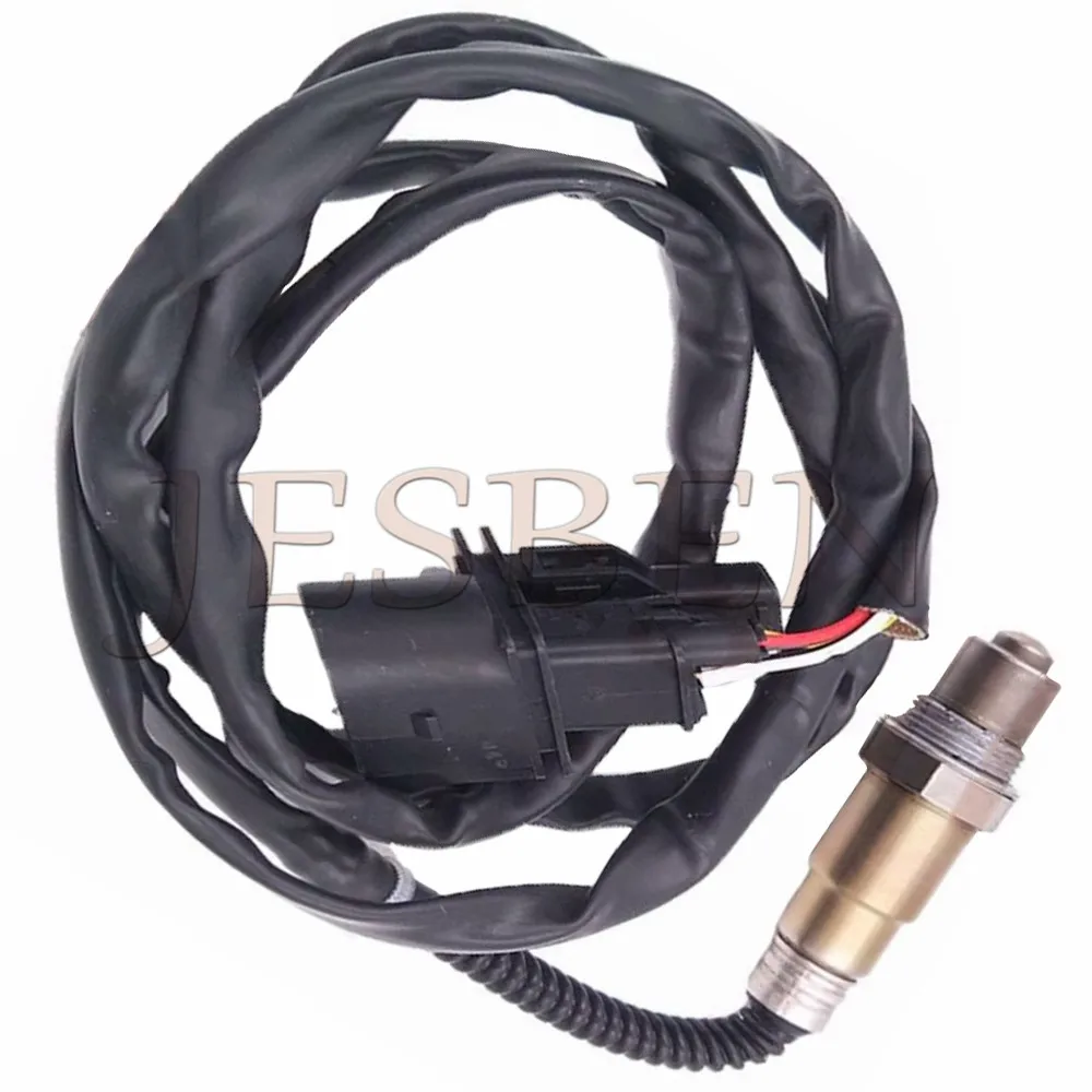 Sensor de oxígeno con sonda Lambda para coche, accesorio de medición de O2 para VW Jetta 1.8L-L4 GOLF Beetle Skoda 0258007351-1999 No #0 2005 007