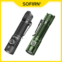 Sofirn SP31 V3 18650 Tactical Flashlight 2000lm SST40/519A Rechargeable Torch Throw 269M USB C IP68 EDC Tail Switch