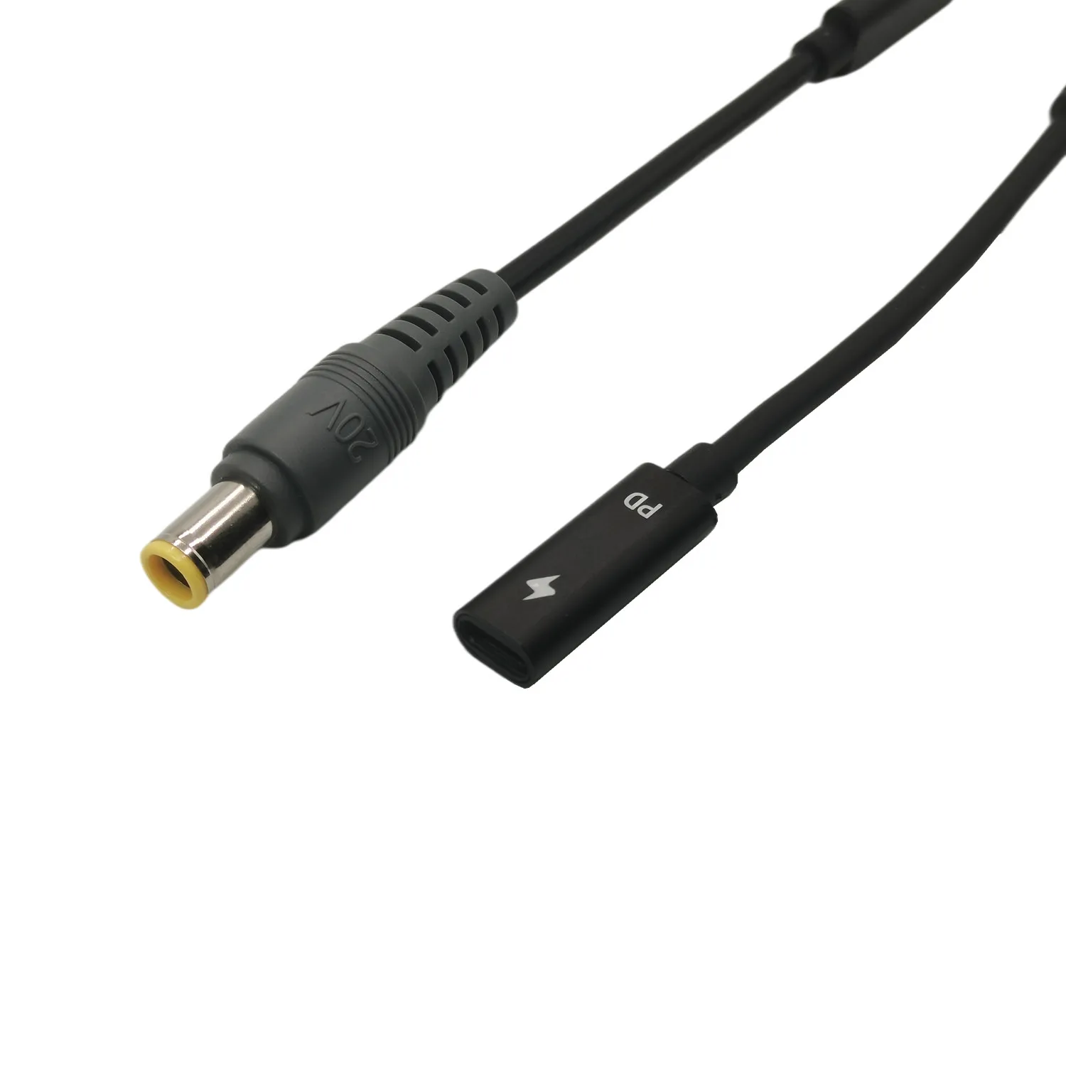 PD Spoof Adapter Plug Converter USB Type C Female to 4.0 x 1.7mm 4.5 x 3.0mm 5.5 x 2.1mm Male Laptop Dc Output Jack Connector