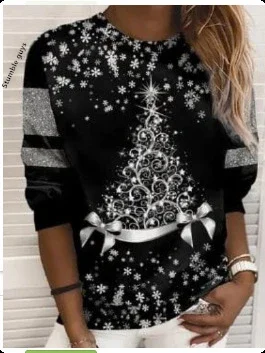 سترة نسائية لعيد الميلاد والخريف والشتاء كاجوال على الطراز الأوروبي الأمريكي ناعمة دافئة على شكل غزال سانتا هوديي متماسكة #2