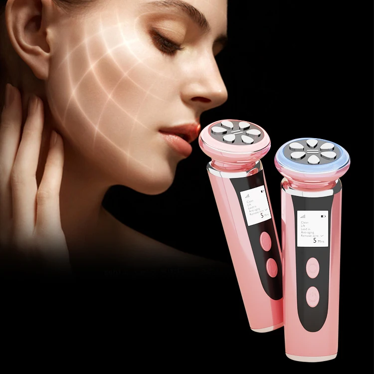 Instrumento de beleza profissional para cuidados com a pele facial, Rf Microder, apertando produtos do cuidado, levantar EMS levantamento, uso doméstico