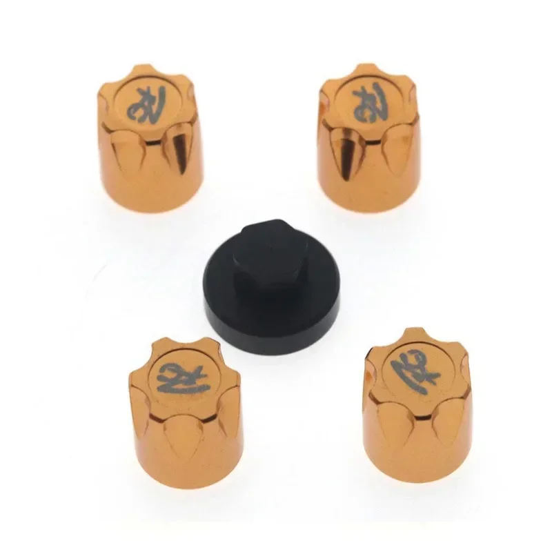 4PCS CNC Aluminum Alloy M4 Nut Wheel Rim Hat Cap For 1/10 RC Crawler TRX4 TRX6 D90 D110 SCX10 RC Drift Tamiya Yokomo HPI YD-2