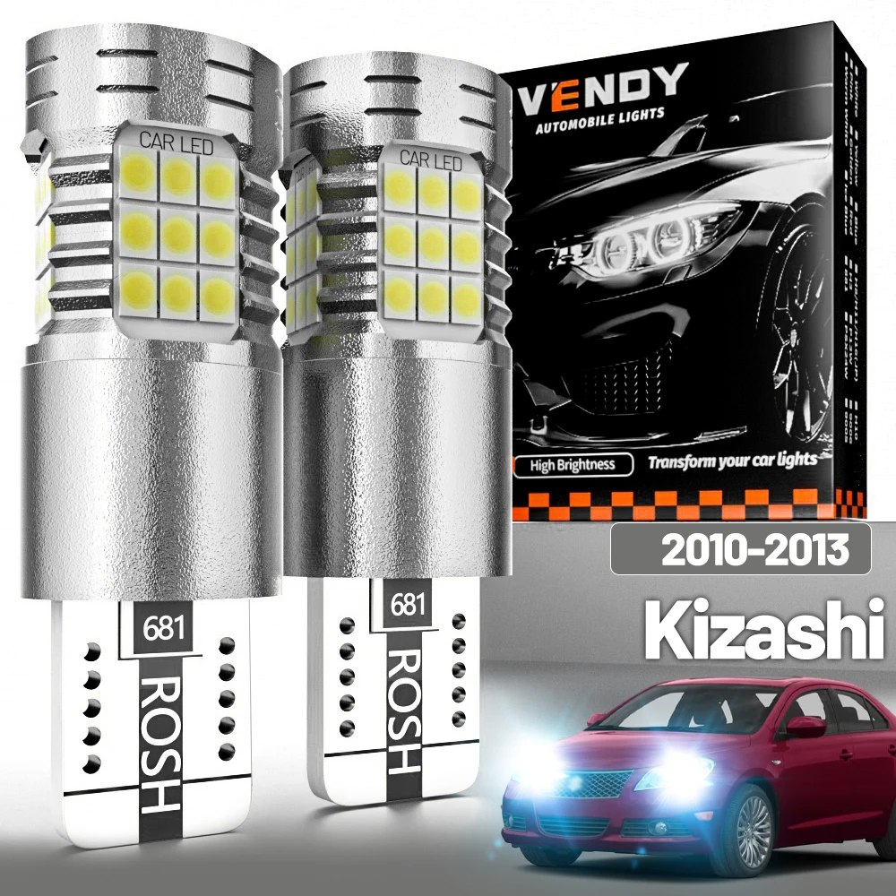 

2 шт. светодиодный парковочный фонарь для Suzuki Kizashi 2010-2013, габаритная лампа 2011 2012, аксессуары Canbus