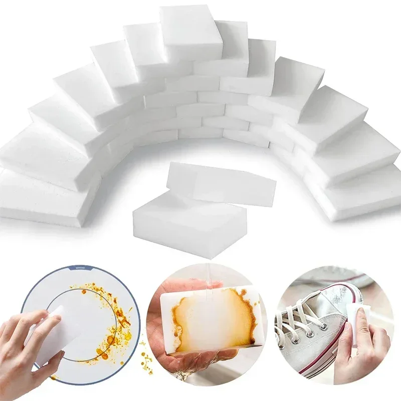 2-20PCS White Magic Sponge Cleaner  Nano Melamine Cleaning Sponge for Dish Washing Kitchen Bathroom Household Cleaning Tools