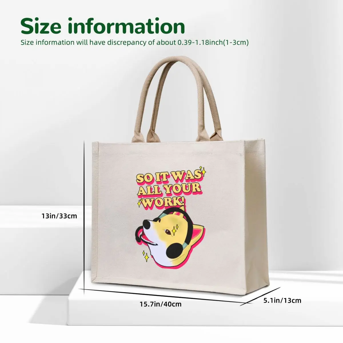 Silent Hill 2 - Mira - Dog ending Tote Bag Large bags for women Fabric bag tote bag screen Cloth