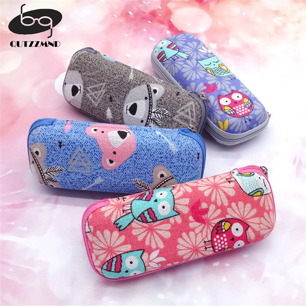 

Милый мультяшный футляр для солнцезащитных очков с застежкой-молнией