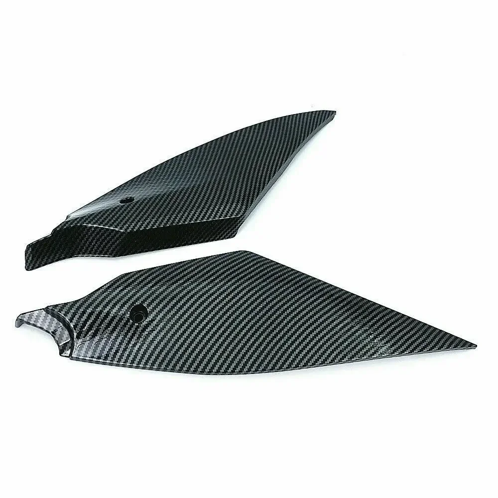 Carbon Fiber Color Fuel Gas Tank Side Trim Cover Fairing For Yamaha YZF R6 2017 2018 2019 2020 view 4