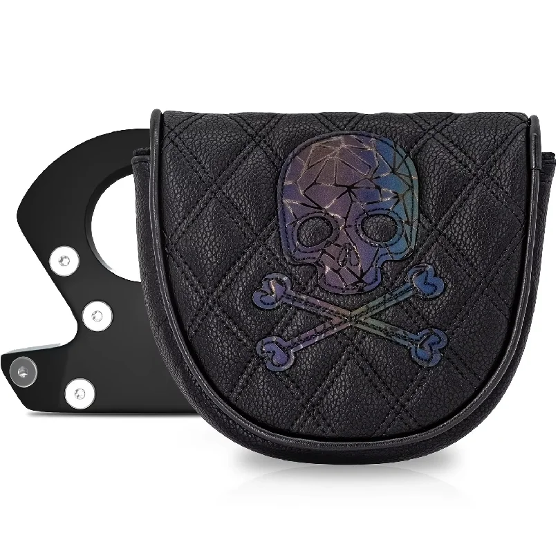 1pc Gradient Skull Design Putter Cover - A Protective, Durable, And Minimalist Accessory for Golf Enthusiasts