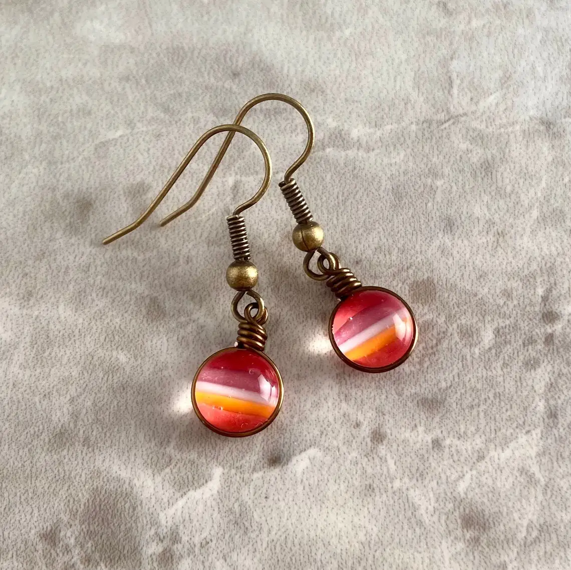 1pair Lesbian Earrings Pride Earrings Queer Earrings LGBTQ Jewelry Lesbian Gifts