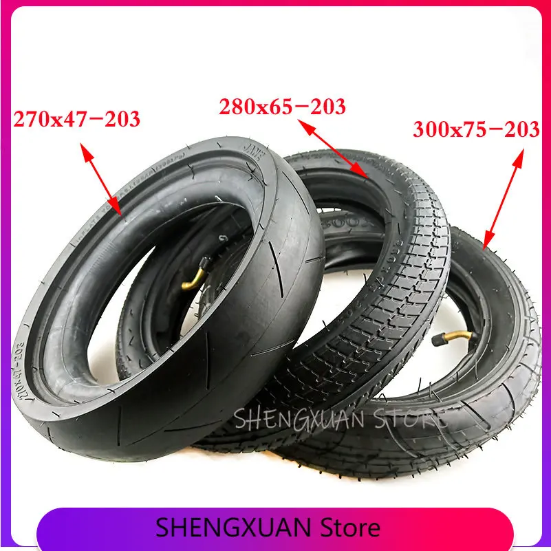 270x47-203 tyre 280x65-203 300x75-203 inner tube and  fits for Children's tricycle baby trolley pneumatic tire