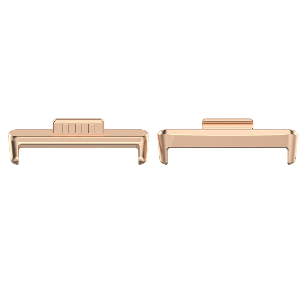 Conector do bracelete do metal do aço inoxidável, Adaptadores impermeáveis da faixa do relógio, Ajuste 3 relógio inteligente, 1PC