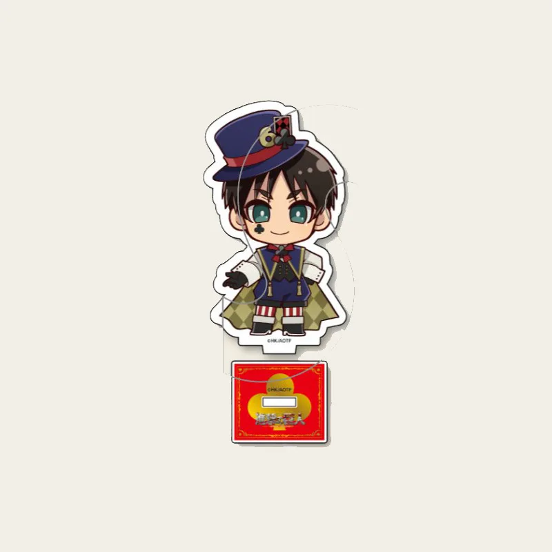 7 cm/2.76 pollici Attacco su Titano Principessa Caffè Circo Acrilico Stand Anime Periferico Desktop Display Ornamenti Regalo Di Compleanno per Il Ragazzo
