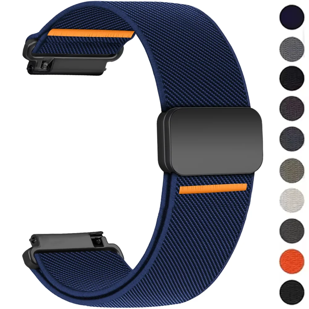 

Нейлоновый магнитный ремешок 22 мм 20 мм для Amazfit Bip 6 5 3 3Pro, ремешок для часов Amazfit Active 2 GTS4 3 2e 2/GTR 2 3 4 балансировочный браслет