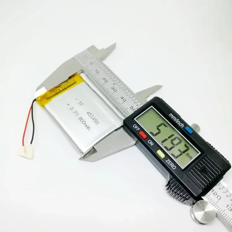 جديد 453450   بطارية مسجل Li Feng Trans D600 3.7 فولت مدمجة D640SHD D610S D600SA جيدة