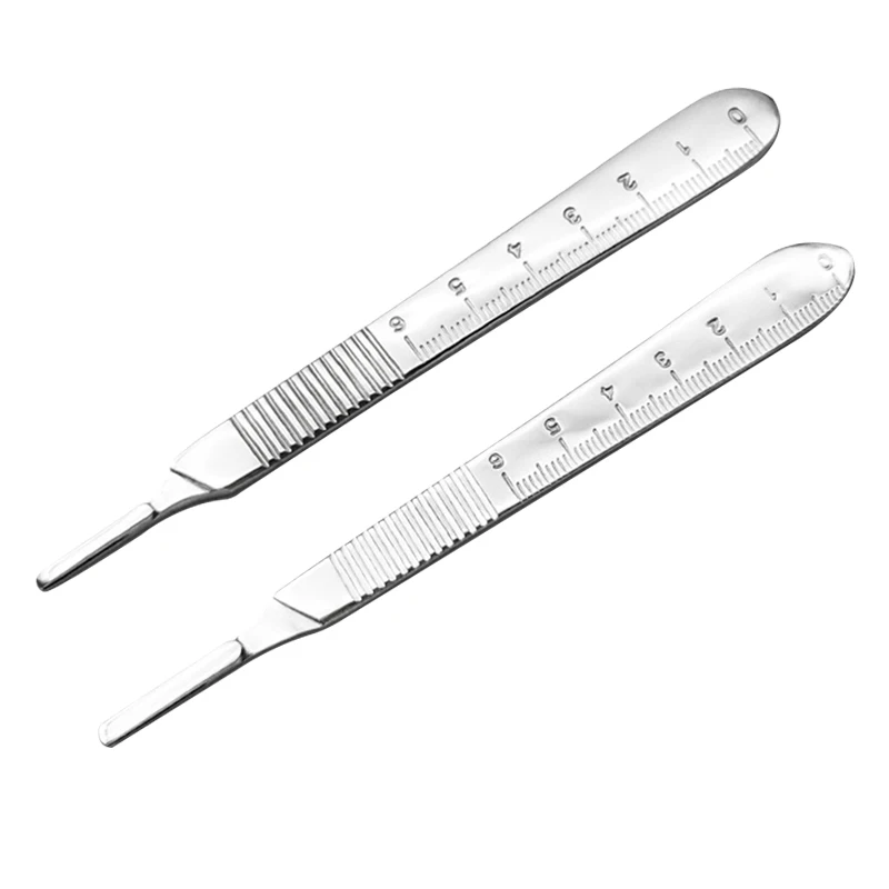 Two Type Choices 3# 4# Knife Handle Scalpel Handle Stainless Steel Orthopedic Instrument