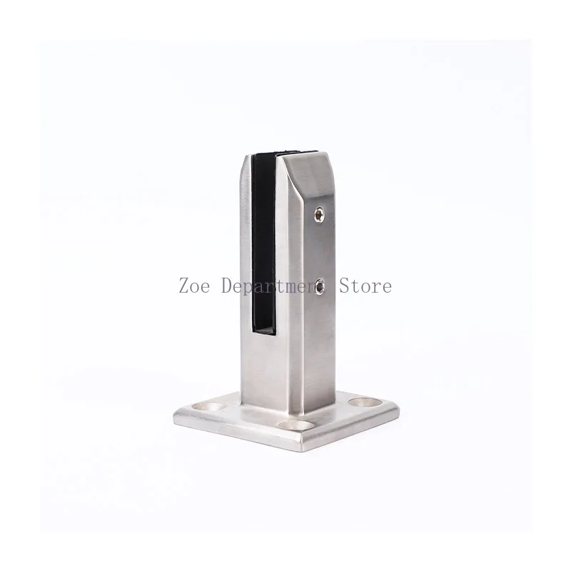 Floor Standing Stairs Balcony Pool Glass Spigots Post Balustrade Railing Clamp Clips For Home Garden Swimming Pool Use