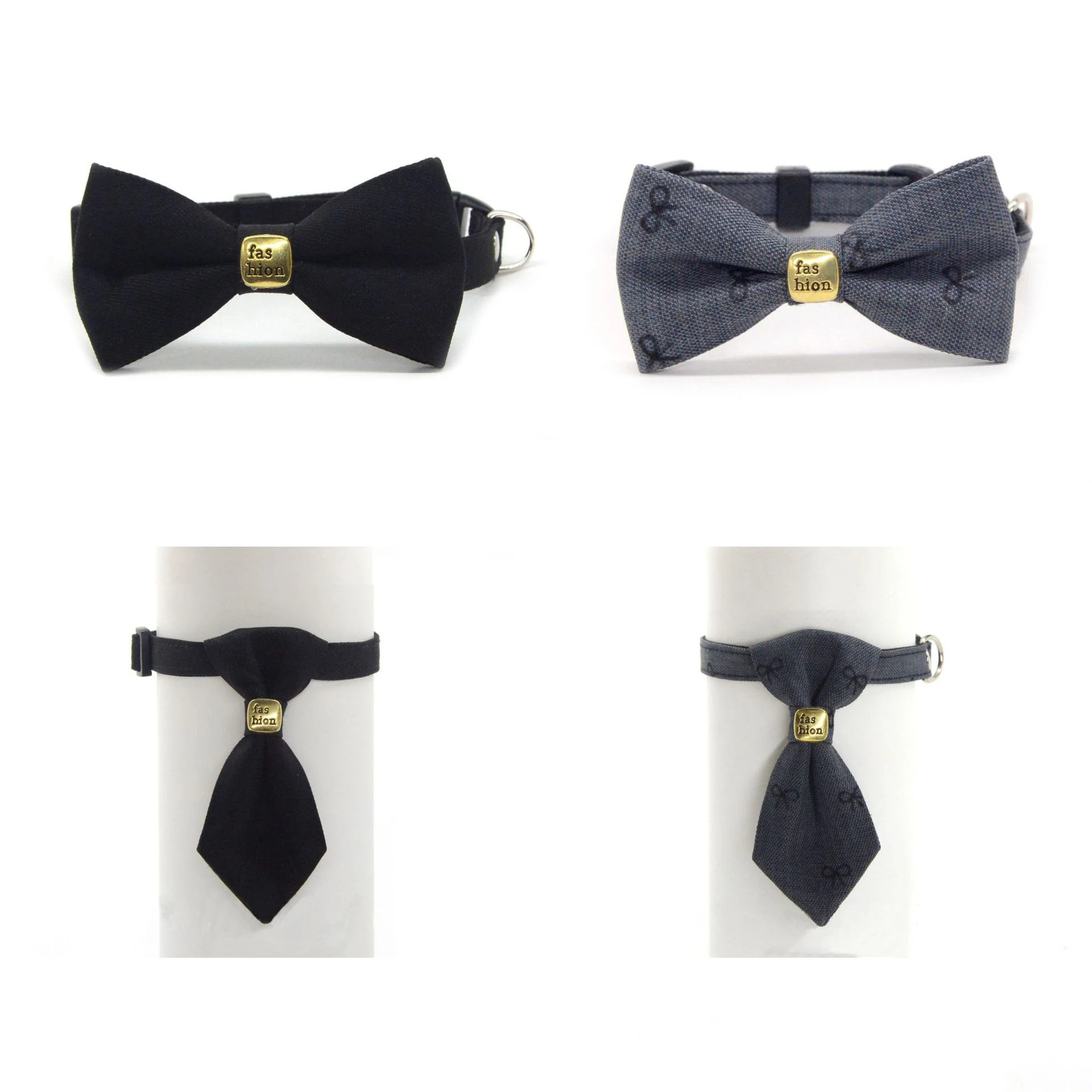 Collar con lazo para perros y gatos pequeños – Formal elegante - imagen 4
