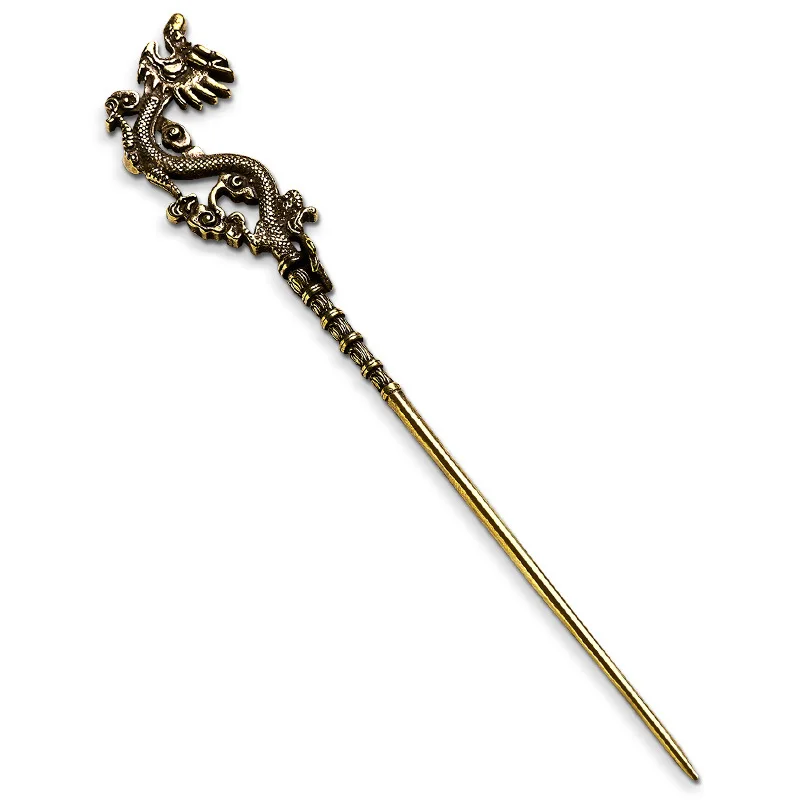 Cigar Needle Brass Cigar Dredger Portable Cuban Cigar Pine Needle Drilled Smoke Dredger view 5