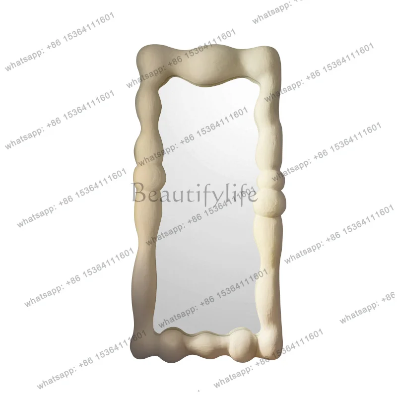 zj.Modern Espejos De Piso Decoration Home Full Body Decorative Mirrors Bedroom Living Room Floor Aesthetic Vintage Gothic Exclus