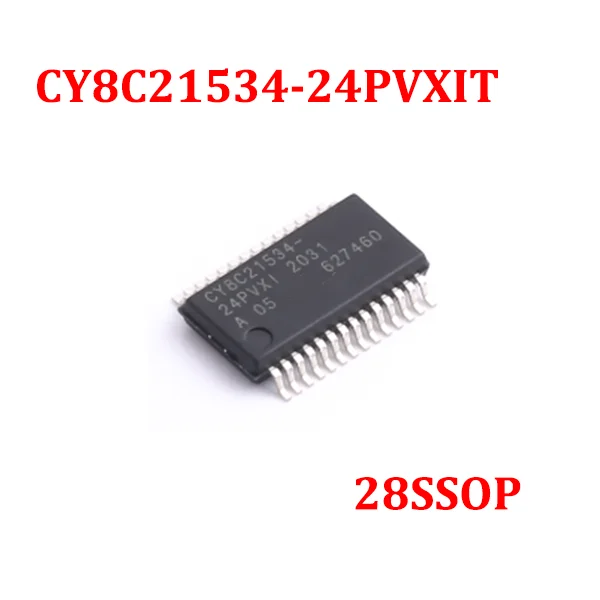 

1PCS/5PCS/10PCS/50PCS CY8C21534-24PVXIT IC MCU 8BIT 8KB FLASH 28SSOP Brand New Original IC Chip